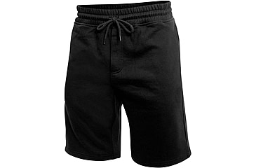 Image of Rothco Camo &amp; Solid Color Sweatshorts - Mens, Black, Small, 1755-Black-S