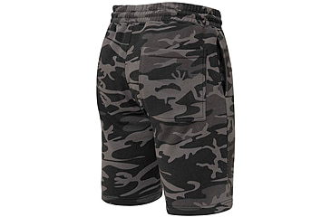 Image of Rothco Camo &amp; Solid Color Sweatshorts - Mens, Black Camo, Small, 1785-BlackCamo-S