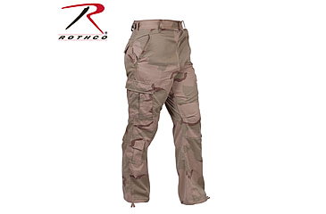 Image of Rothco Vintage Camo Paratrooper Fatigue Pants, Woodland Camo, Small, 2586-WoodlandCamo-S