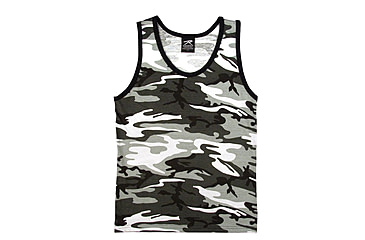 Image of Rothco Camo Tank Top, City Camo, M, 6601-CityCamo-M