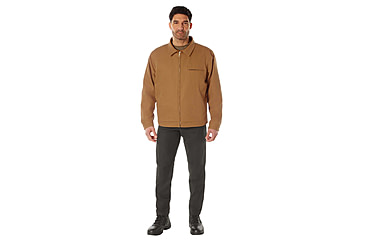 Image of Rothco Canvas Work Jacket, Work Brown, Small, 613902039193