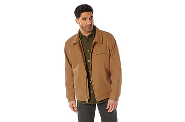 Image of Rothco Canvas Work Jacket, Work Brown, Small, 613902039193