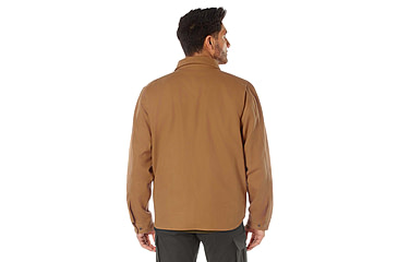 Image of Rothco Canvas Work Jacket - Men's, Work Brown, Small, 613902039193