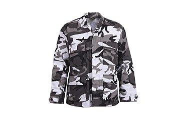 Image of Rothco Color Camo BDU Shirt, City Camo, Small, 8881-CityCamo-S