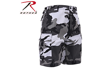 Image of Rothco Colored Camo BDU Shorts - Men's, Sky Blue Camo, Extra Small, 65218-SkyBlueCamo-XS