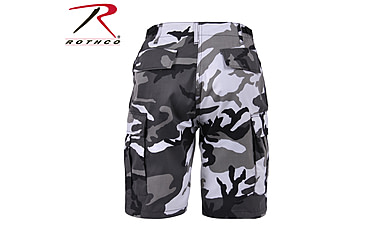 Image of Rothco Colored Camo BDU Shorts - Men's, Sky Blue Camo, Extra Small, 65218-SkyBlueCamo-XS