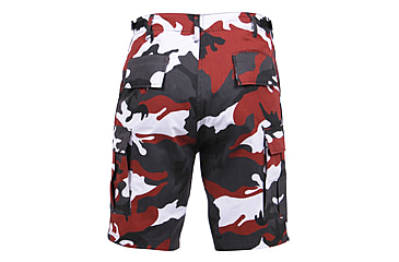 Image of Rothco Colored Camo BDU Shorts - Men's, Sky Blue Camo, Extra Small, 65218-SkyBlueCamo-XS