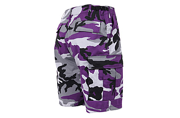 Image of Rothco Colored Camo BDU Shorts - Men's, Sky Blue Camo, Extra Small, 65218-SkyBlueCamo-XS