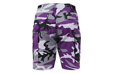 Image of Rothco Colored Camo BDU Shorts - Men's, Sky Blue Camo, Extra Small, 65218-SkyBlueCamo-XS