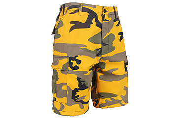 Image of Rothco Colored Camo BDU Shorts - Men's, Sky Blue Camo, Extra Small, 65218-SkyBlueCamo-XS