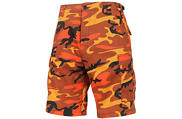 Image of Rothco Colored Camo BDU Shorts - Men's, Sky Blue Camo, Extra Small, 65218-SkyBlueCamo-XS