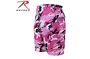 Image of Rothco Colored Camo BDU Shorts - Men's, Sky Blue Camo, Extra Small, 65218-SkyBlueCamo-XS