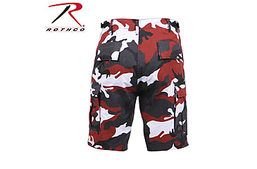 Image of Rothco Colored Camo BDU Shorts - Men's, Sky Blue Camo, Extra Small, 65218-SkyBlueCamo-XS