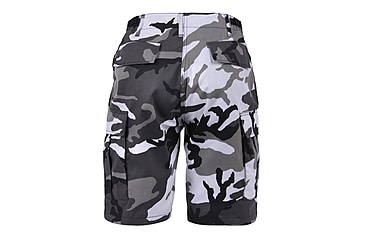 Image of Rothco Colored Camo BDU Shorts - Men's, Sky Blue Camo, Extra Small, 65218-SkyBlueCamo-XS