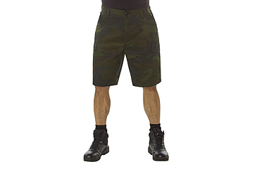 Image of Rothco Colored Camo BDU Shorts - Mens, XL, Camo, 12040-MidnightWoodlandCamo-XL