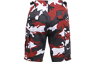 Image of Rothco Colored Camo BDU Shorts, Red Camo, Large, 65221-RedCamo-L