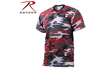 Image of Rothco Tiger Stripe Camo T-Shirts, Tiger Stripe Camo, Small, 6787-TigerStripeCamo-S