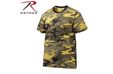 Image of Rothco Tiger Stripe Camo T-Shirts, Tiger Stripe Camo, Small, 6787-TigerStripeCamo-S