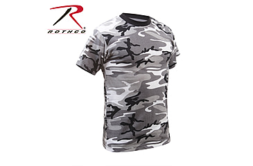 Image of Rothco Tiger Stripe Camo T-Shirts, Tiger Stripe Camo, Small, 6787-TigerStripeCamo-S