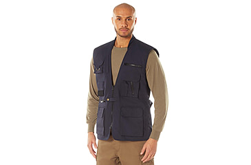 Image of Rothco Concealed Carry Plainclothes Vest - Mens, Midnight Navy Blue, Medium, 613902038462