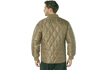 Image of Rothco Concealed Carry Quilted Woobie Jacket - Mens, Coyote Brown, Small, 20440-CoyoteBrown-S