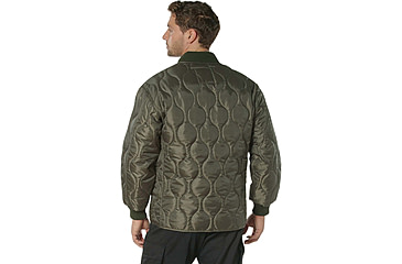 Image of Rothco Concealed Carry Quilted Woobie Jacket - Mens, Olive Drab, Small, 20430-OliveDrab-S