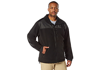 Image of Rothco Concealed Carry Spec Ops Fleece Jacket - Men's, Black, Extra Large, 86670-Black-XL