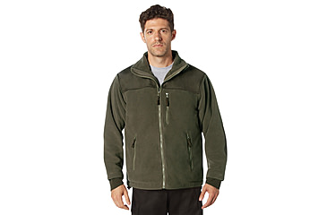 Image of Rothco Concealed Carry Spec Ops Fleece Jacket - Men's, Olive Drab, Extra Large, 86680-OliveDrab-XL