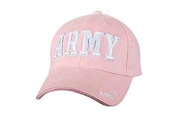 Image of Rothco Deluxe Army Embroidered Low Profile Insignia Cap, Pink, 9485-Pink