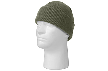 Image of Rothco Deluxe Fine Knit Watch Cap, Foliage Green, 5784-FoliageGreen