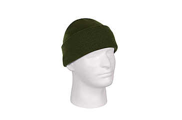Image of Rothco Deluxe Fine Knit Watch Cap, Olive Drab, 5788-OliveDrab