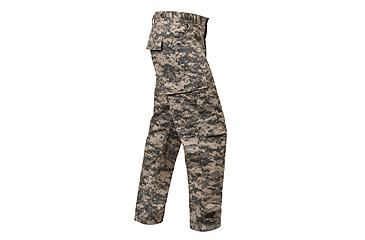 Image of Rothco Digital Camo Tactical BDU Pants, ACU Digital Camo, Extra Small, 8685-ACUDigitalCamo-XS