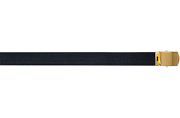 Image of Rothco Elastic Stretch Web Belt, Black/Gold, 54in, 11471-Gold