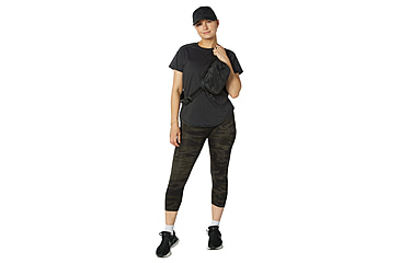 Image of Rothco Essential Moisture Wicking Raglan Sleeve T-Shirt - Womens, Black, 2XL, 13250-Black-2XL
