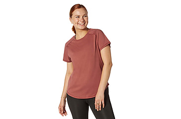 Image of Rothco Essential Raglan Sleeve T-Shirt - Women's, Terracotta, 2XL, 13204-Terracotta-2XL