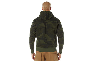 Image of Rothco Every Day Pullover Hooded Sweatshirt 4961, L, Camo, 42095-MidnightWoodlandCamo-L