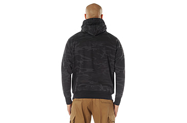 Image of Rothco Every Day Pullover Hooded Sweatshirt 4961, L, Midnight Black Camo, 42085-MidnightBlackCamo-L