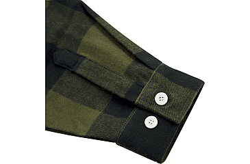 Image of Rothco Extra Heavyweight Buffalo Plaid Flannel Shirt - Mens, Olive Drab Plaid, Small, 47385-OliveDrabPlaid-S
