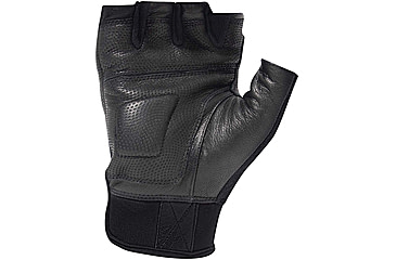 Image of Rothco Fingerless Cut and Fire Resistant Carbon Hard Knuckle Gloves, Black, Small, 28081-S