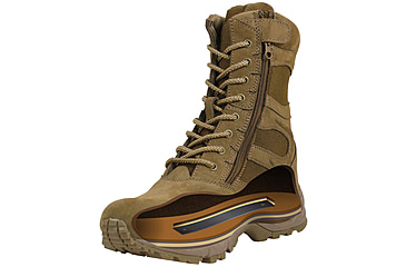 Image of Rothco Forced Entry 8in Deployment Boots w/Side Zipper, AR670-1 Coyote Brown, 7 US, Wide, 5763-AR670-1CoyoteBrown-7-W