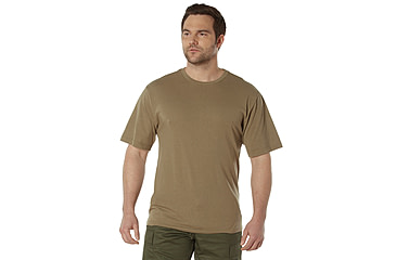 Image of Rothco Full Comfort Fit T-Shirt, AR 670-1 Coyote Brown, Medium, 84200-AR670-1CoyoteBrown-M