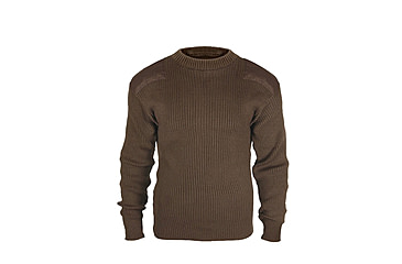 Image of Rothco G.I. Style Acrylic Commando Sweater, Brown, XL, 5415-Brown-XL