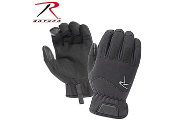 Image of Rothco Rapid Fit Duty Gloves, Black, Extra Small, 34690-Black-XS