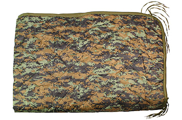 Image of Rothco G.I. Type Camo Poncho Liner, Woodland Digital Camo, 8476-WoodlandDigitalCamo