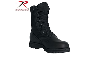 Image of Rothco G.I. Type Sierra Sole Tactical Boots, Black, 11, Wide, 5975-Black-11-Wide