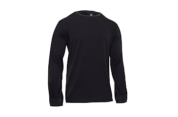 Image of Rothco Gen III Level II Underwear Crew Top - Mens, Black, Small, 69130-Black-S