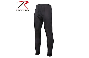 Image of Rothco Gen III Silk Weight Bottoms - Men's, Extra Small, Black, 65020-Black-XS