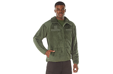 Image of Rothco Generation III Level 3 ECWCS Fleece Jacket, Olive Drab, XS, 97390-OliveDrab-XS