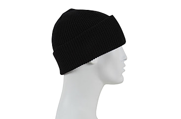 Image of Rothco Genuine G.I. Wool Watch Cap, Mens, Black, One Size, 8492