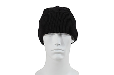 Image of Rothco Genuine G.I. Wool Watch Cap, Mens, Black, One Size, 8492